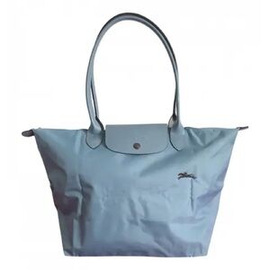 Longchamp le pliage blue tote